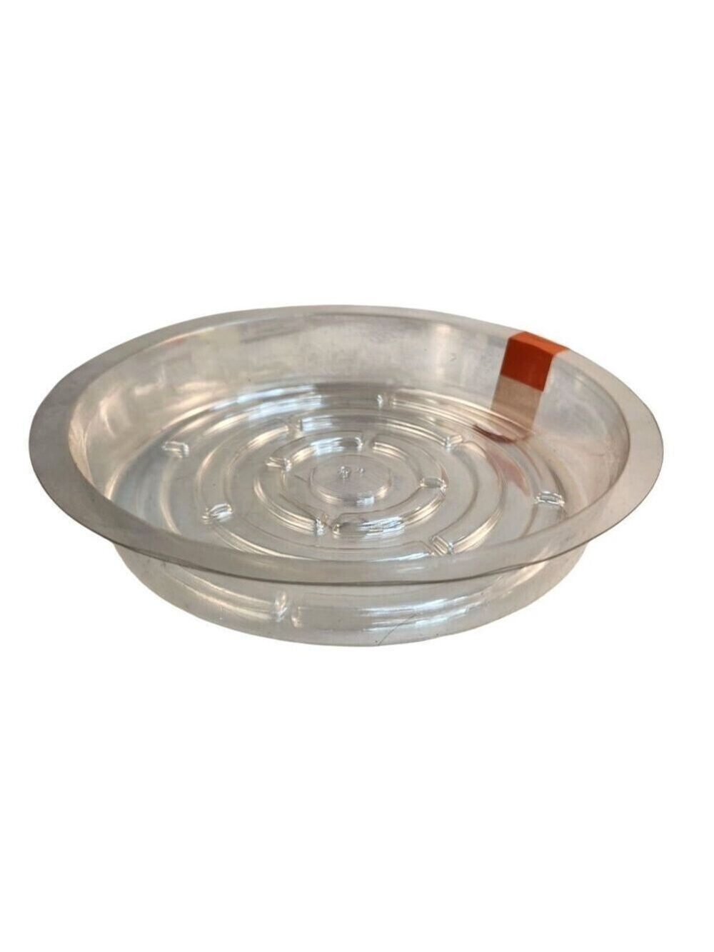 Set Of 4 Clear Plastic 8 Inch Planter Saucers Drip Tray